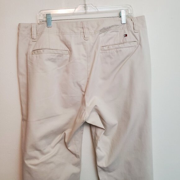 Tommy Hilfiger casual high rise khaki pants - Picture 4 of 8
